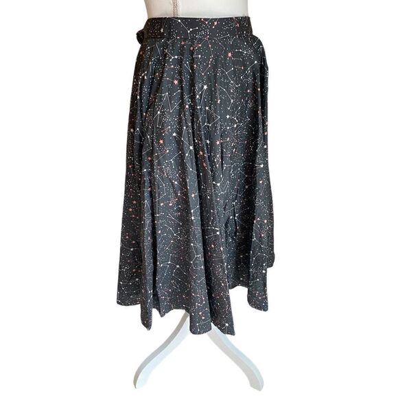 Magnolia Park Graphic Celestial Constellation Skirt Size Small - Picture 1 of 5